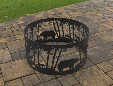 Fire Pit Ring - Bear