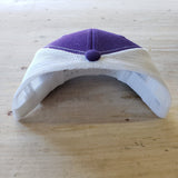 Maks Fab Snapback Hat - Purple/White