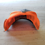 Maks Fab Velcro Hat - Camo/Neon Orange