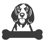 American English Coonhounds Metal Sign