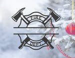 Fire Department Monogram