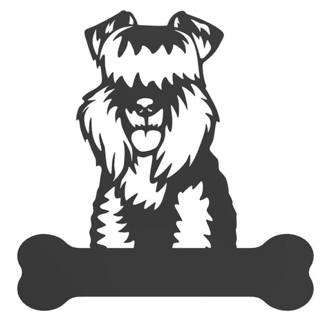 Kerry Blue Terriers Metal Sign