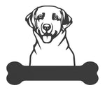 Labrador Retriever Metal Sign