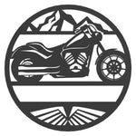 Motorcycle Personalized Sign