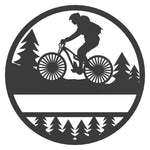 Mountain Bike Personalized Sign