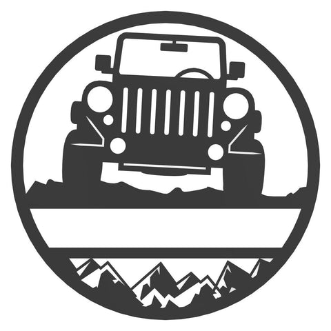 Offroad Personalized Sign