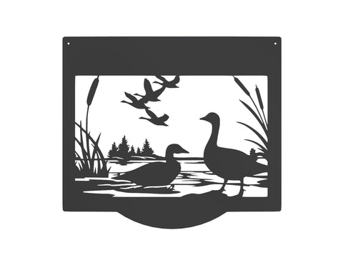 Outdoor Duck Monogram