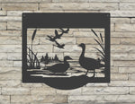 Outdoor Duck Monogram