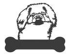 Pekingese Metal Sign