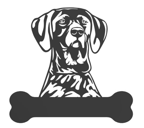 Pointers (German Shorthaired) Metal Sign