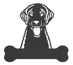 Retriever (Curly-Coated)  Metal Sign