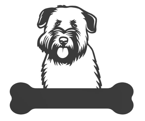 Soft Coated Wheaten Terrier Metal Sign
