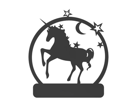 Starlight Unicorn Monogram