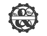Steampunk Monogram
