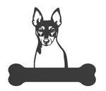 Toy Fox Terriers Metal Sign
