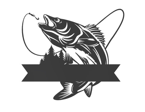 Walleye Personalized Sign