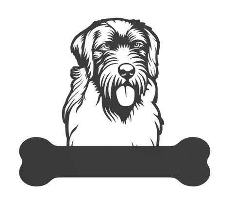 Wirehaired Pointing Griffons Metal Sign