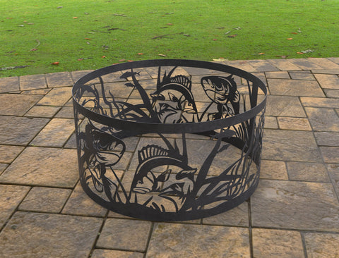 Fire Pit Ring - Fish